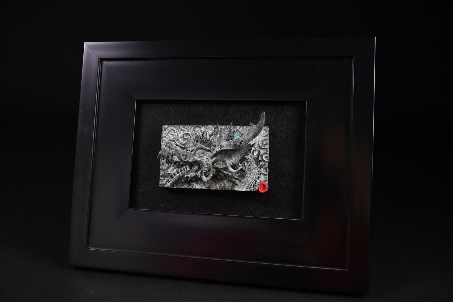 Chinese Style Dragon Plaque Small