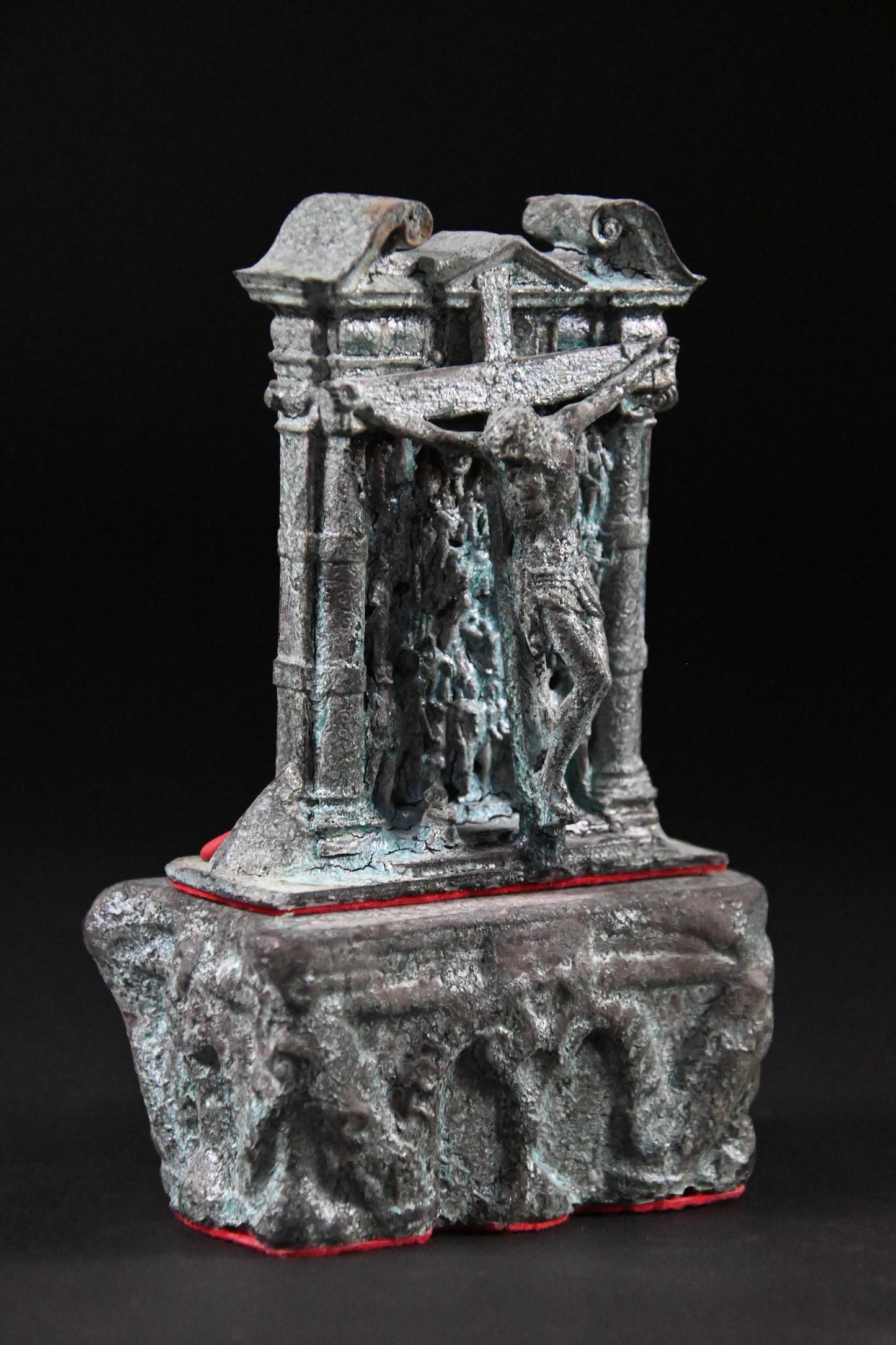Ye Are My Friends Diptypch 3 (Tall Base Version)