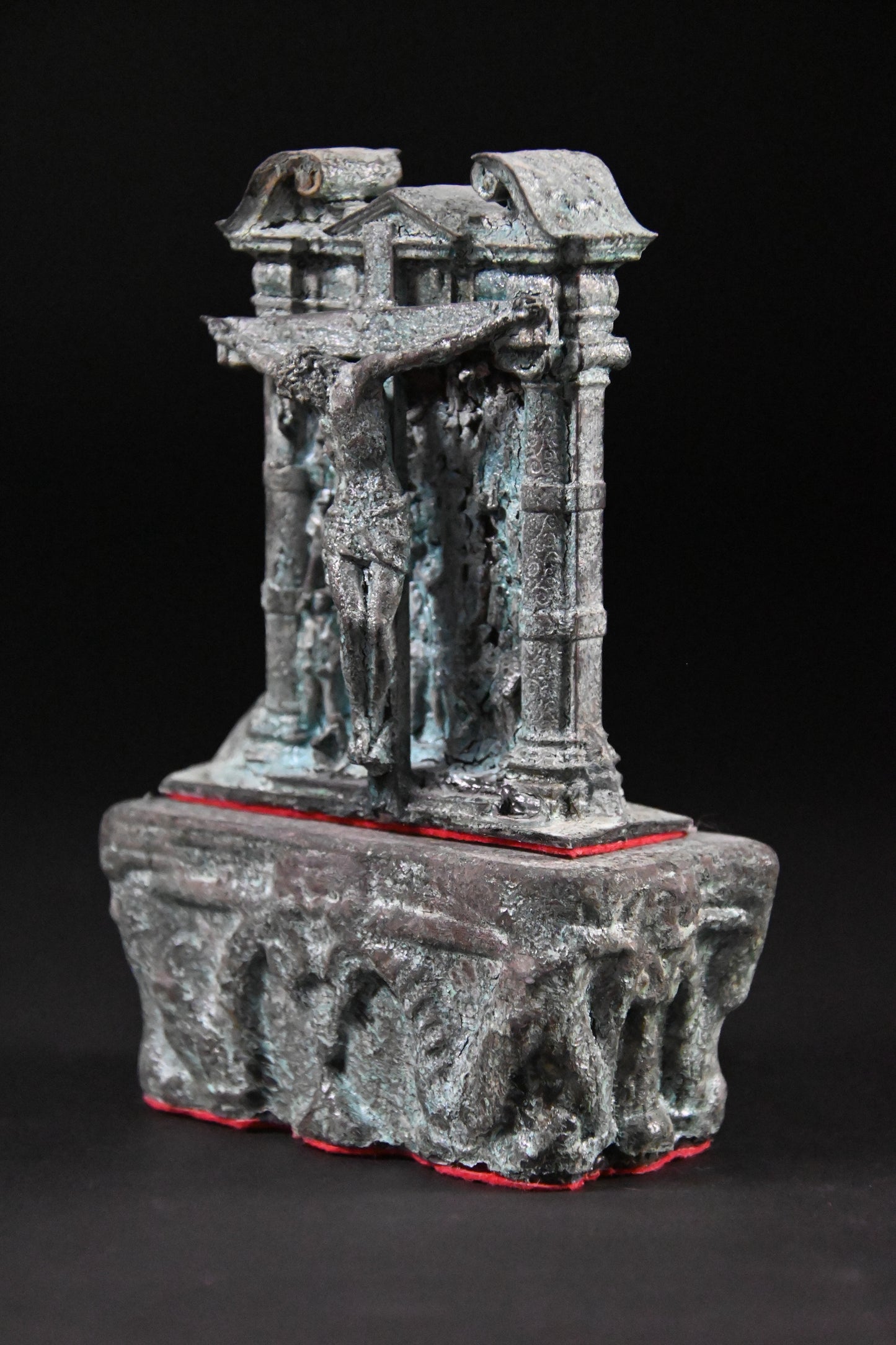 Ye Are My Friends Diptypch 3 (Tall Base Version)