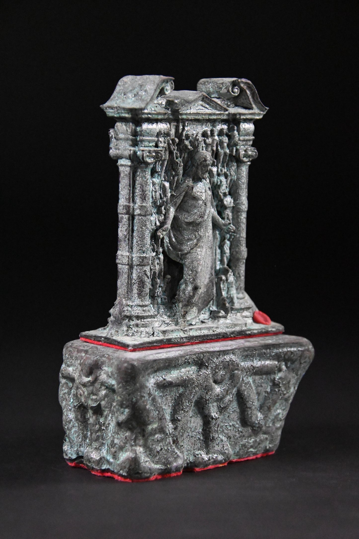 Ye Are My Friends Diptypch 3 (Tall Base Version)
