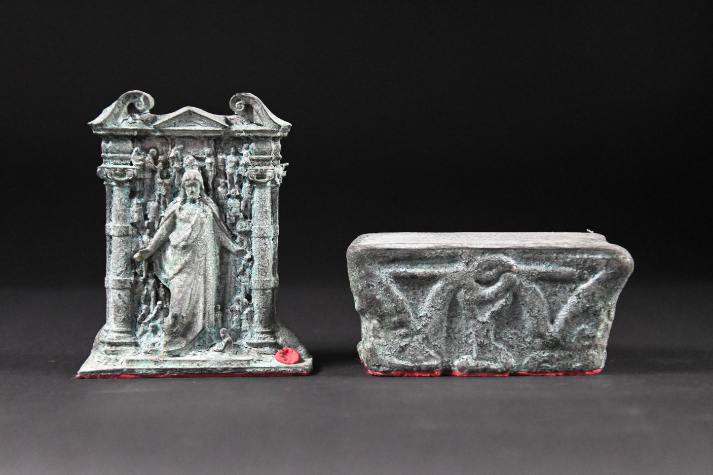 Ye Are My Friends Diptypch 3 (Tall Base Version)