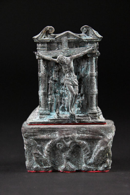 Ye Are My Friends Diptypch 3 (Tall Base Version)