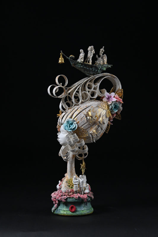 Journey (The one with the Paper Wig and a ship on top)