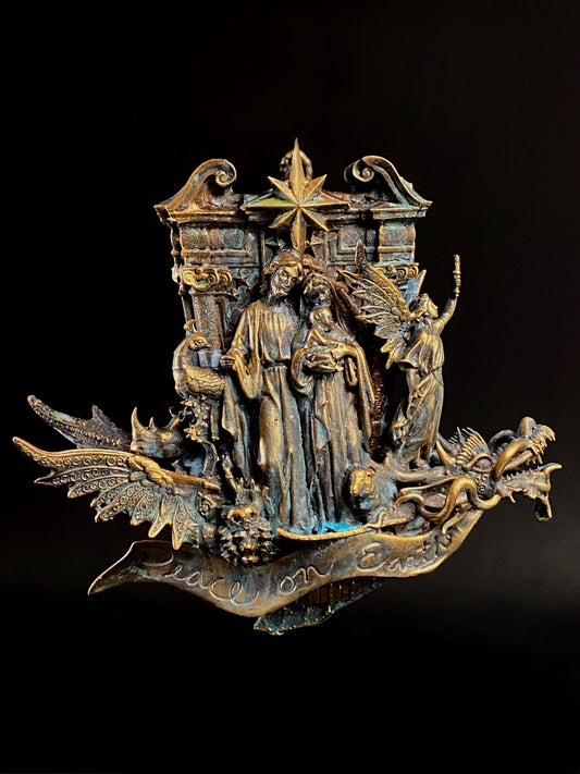 Peace On Earth Ornament by Javicci 2022