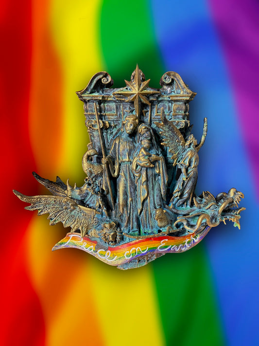 Peace On Earth Ornament (Pride version)